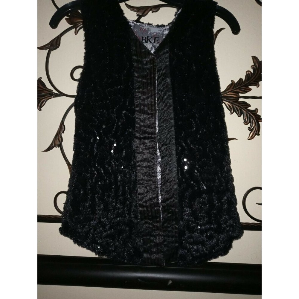 BKE High-end Black Sequeince Vest XS